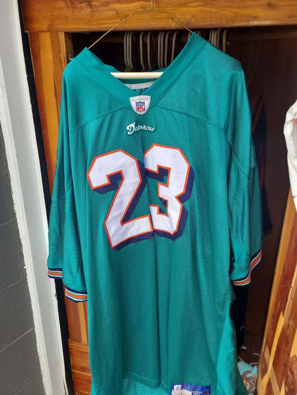 Reebok NFL Miami Dolphins Ronnie Brown #23 Jersey
